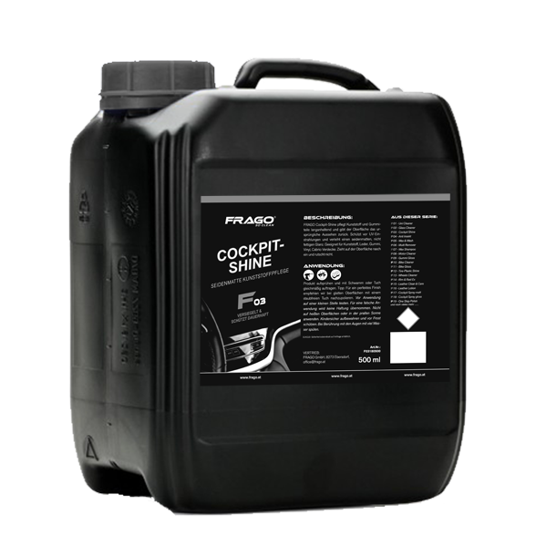 F03 Cockpit Shine - Kunststoffpflege