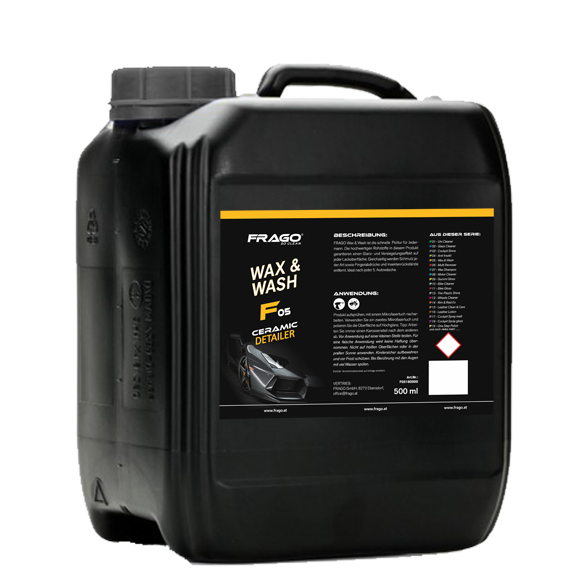 F05 Wax and Wash - Sprühwax