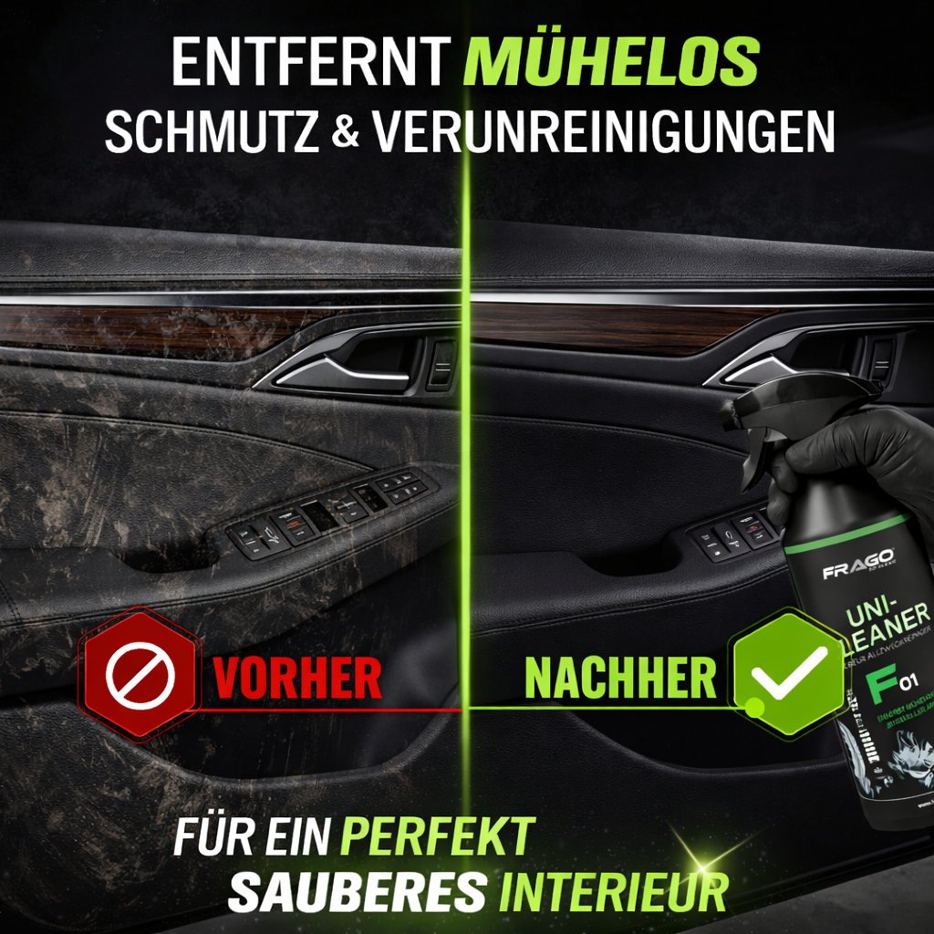F01 Uni Cleaner - Auto Innenraum Allzweckreiniger