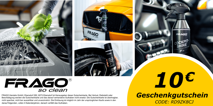 Wert Gutschein 10,00 €