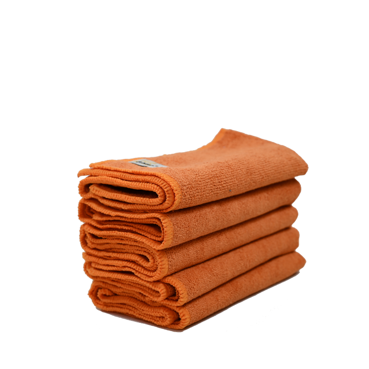 Mikrofasertuch Allrounder 350 gr.  orange 5 Stk