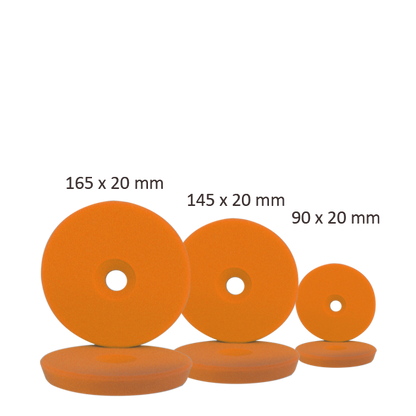 Polierpad AIR - orange mittelhart
