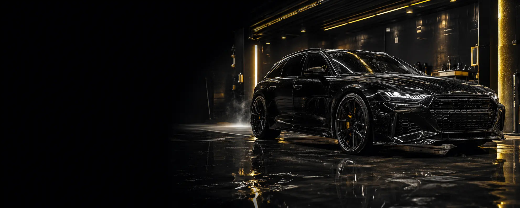 Nasser Fahrzeuglack im FRAGO Detailing-Studio